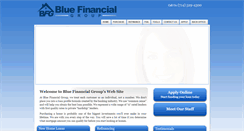 Desktop Screenshot of bluefinancialgroup.com